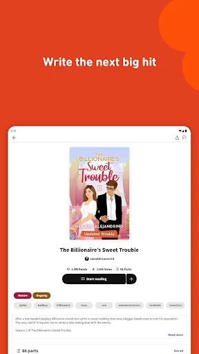 Baixar Wattpad – Ler e Escrever Histórias Online Grátis - Screenshot 11