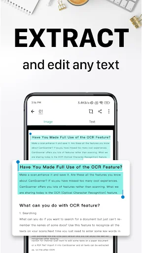 CamScanner: Digitalize e Digitalize Documentos em PDF – Baixe Já - Screenshot 7