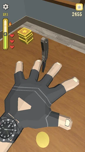 Baixe Knife Finger Game: O Desafio Clássico de Habilidade Grátis - Screenshot 1
