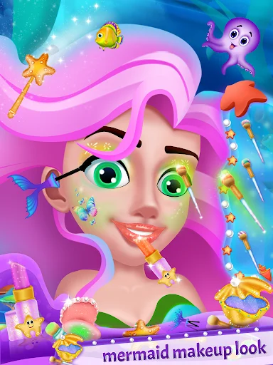 Baixar Princess Mermaid Story – Viva Aventuras Subaquáticas - Screenshot 6