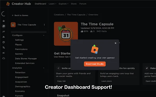 Efaz’s Roblox Extension: Personalize o Roblox como nunca antes - Screenshot 5