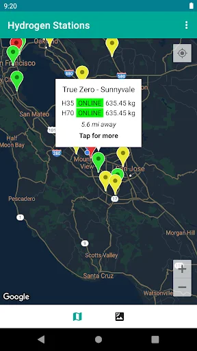 Baixar Hydrogen Stations USA – Encontre Postos de Hidrogênio Agora - Screenshot 2