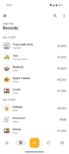 Baixar Bill Bear – Gerencie e Compartilhe Despesas Facilmente - Screenshot 2