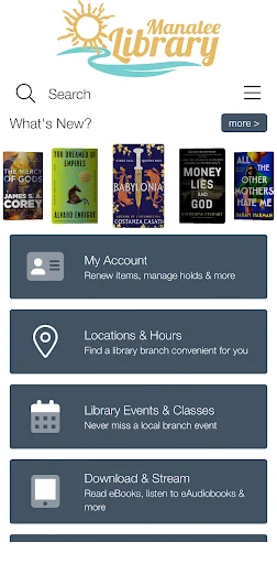 Baixar Manatee County Public Library – Acesse Livros Gratuitamente - Screenshot 1